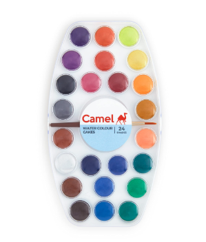 CAMLIN WATER COLOR CAKES 24SH S