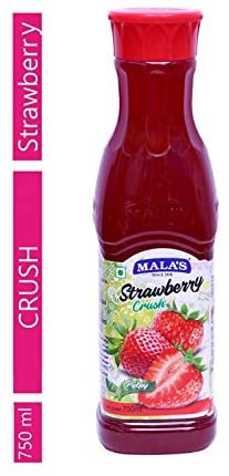 MALA`S CRUSH STRAW 750ML.