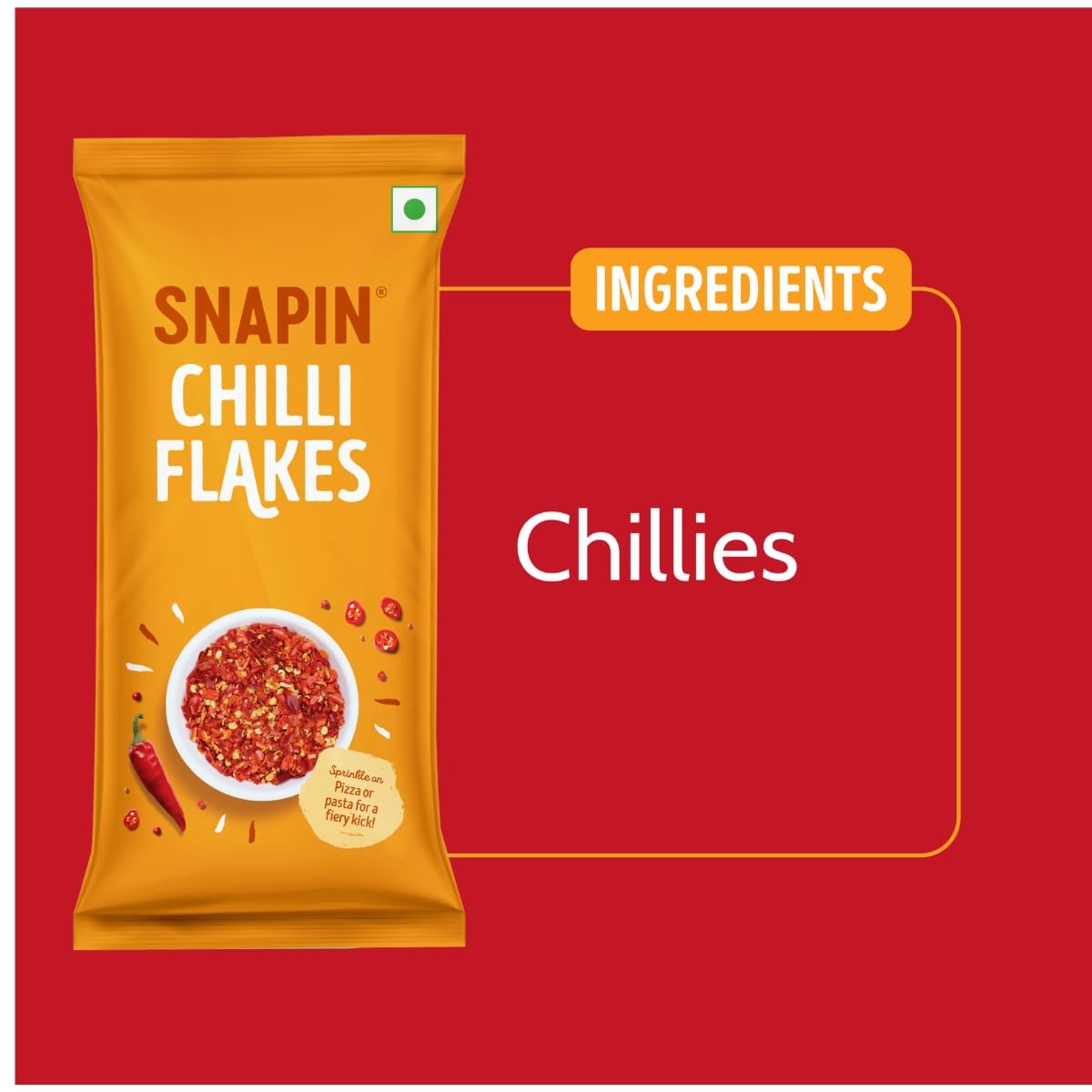 SNAPIN CHILLI FLAKES 500G*10S