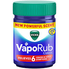VICKS VAPORUB 25/+