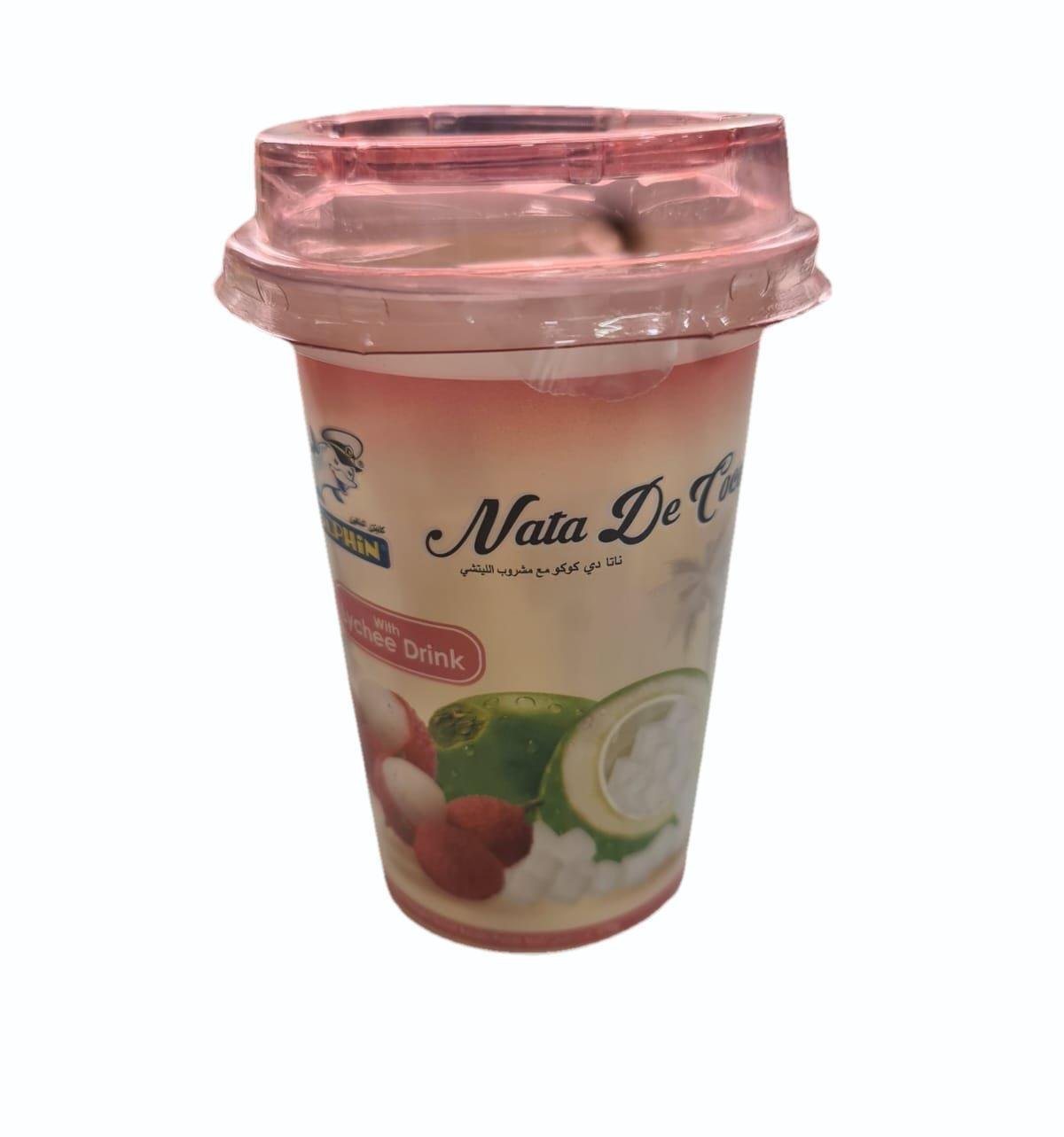 DOLPHIN LITCHI DRINK 250G*24S
