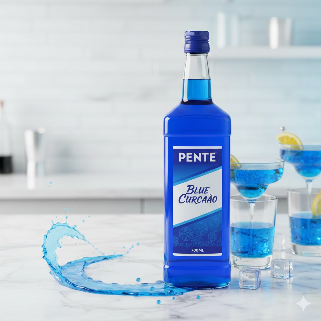 PENTE SYRUP BLUE CURACAO 700ML