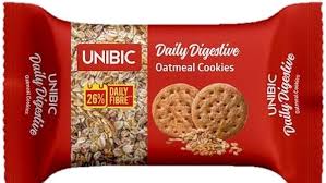 UNIBIC DIGESTIVE OATMEAL 150G*24