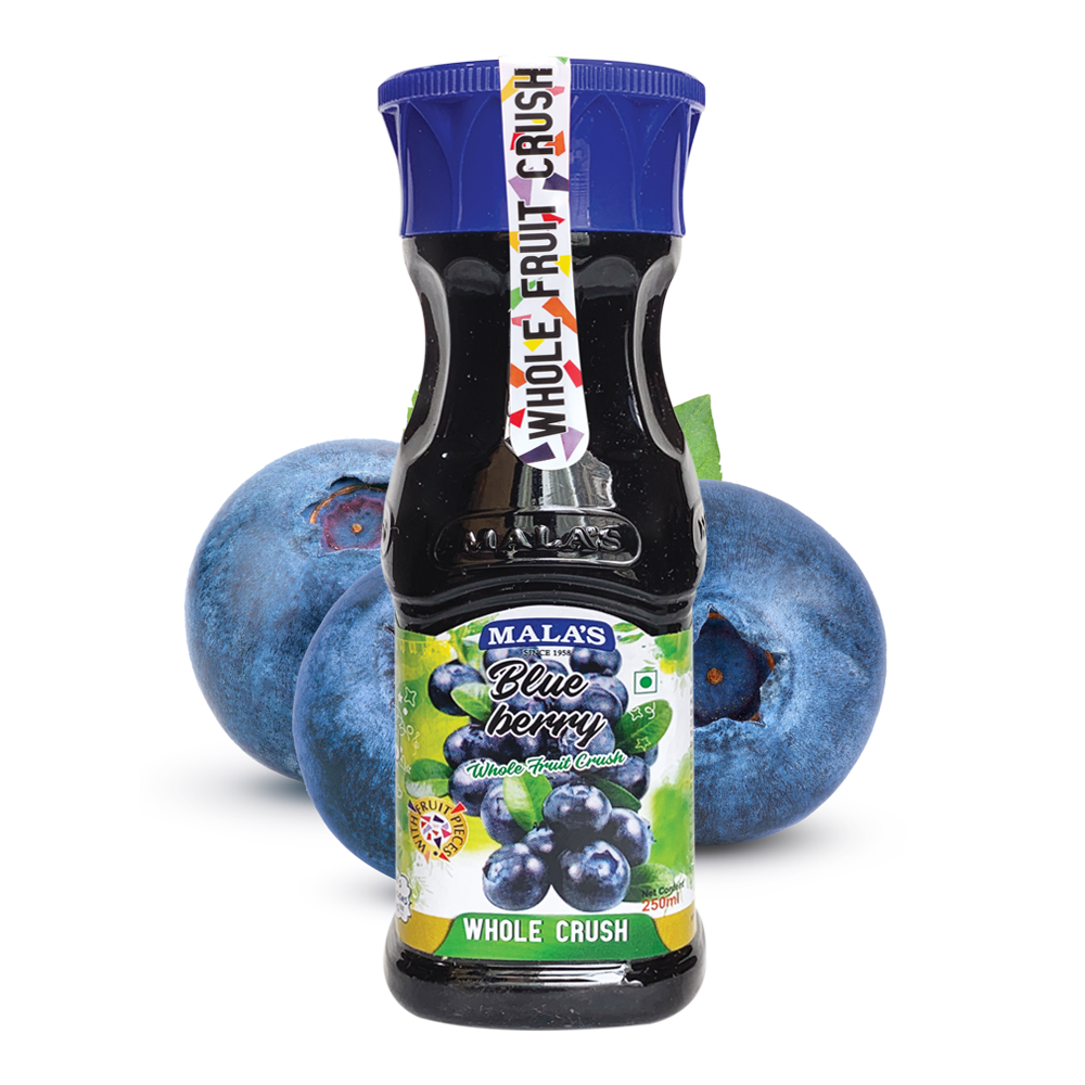 MALA`S CRUSH BLUEBERRY 250G