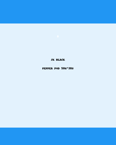 JK BLACK PEPPER PWD 50G*30S