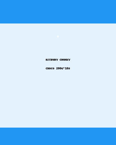 RITBURY CHUNKY CHOCO 200G*10S