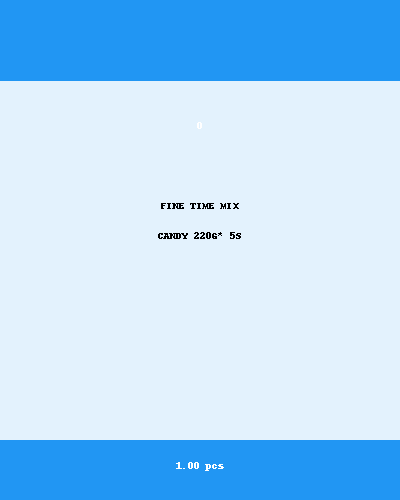 FINE TIME MIX CANDY 220G* 5S
