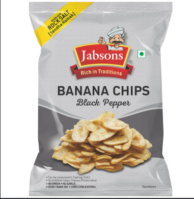 JABSON BANANA CHIPS BPEPPER 150G