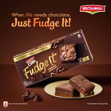 BRITANNIA CAKE BROWNIE 80/