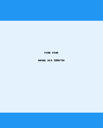 FINE TIME ROYAL MIX 180G*6S