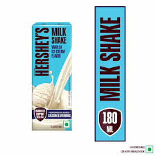 HERSHEYS MILKSHAKE VANILLA 180ML