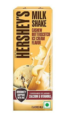 HERSHEY`S MILKSHAKE BUTTERSCOTCH 180ML