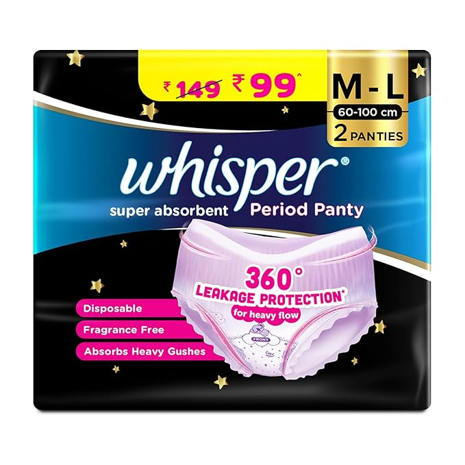 WHISPER PANTY ML 2P
