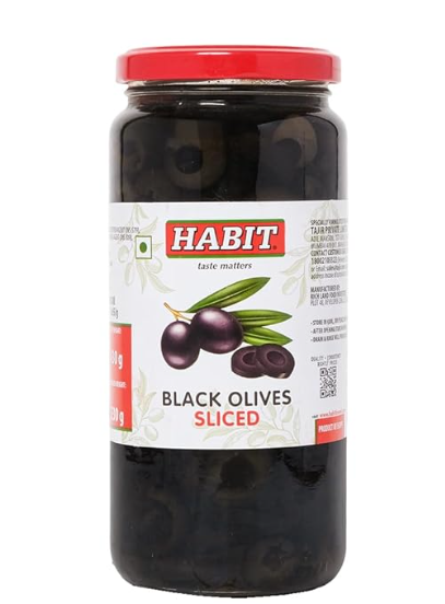 HABIT BLACK OLIVES 430G*12S