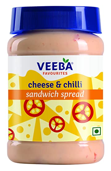 VEEBA CHEESE& CHILLI SPREAD 275G