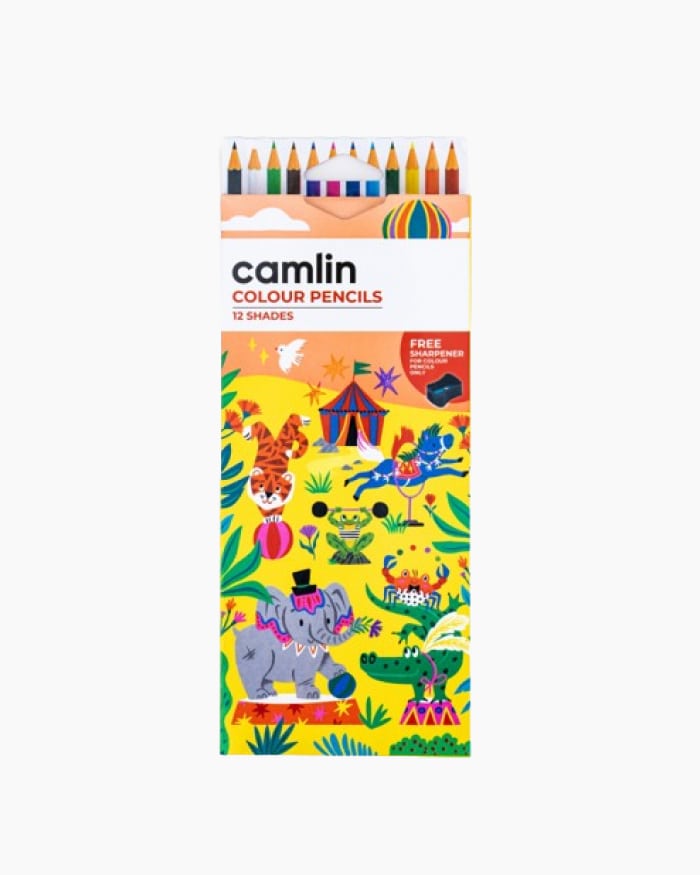 CAMLIN COLOUR PENCILS 12P