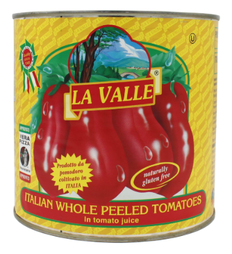 LA VALLE TOMATO PEELED 2`5KG