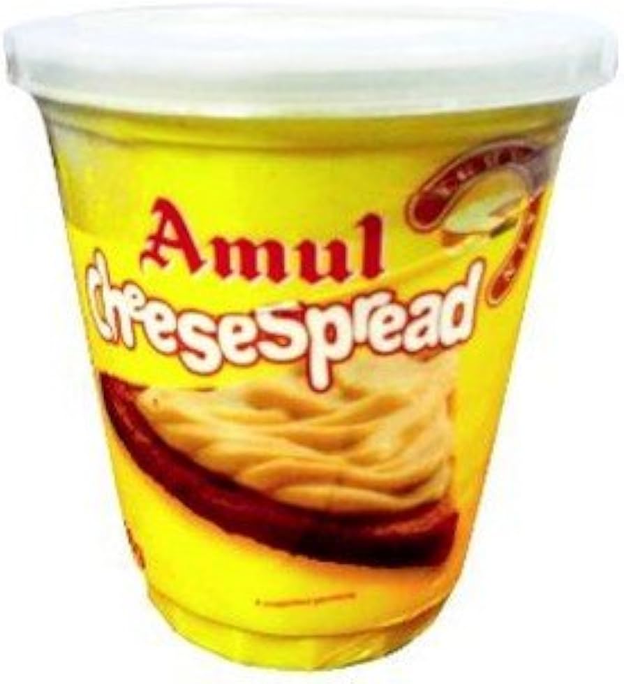 AMUL CHEESE SPREAD PLAIN 400G*12S
