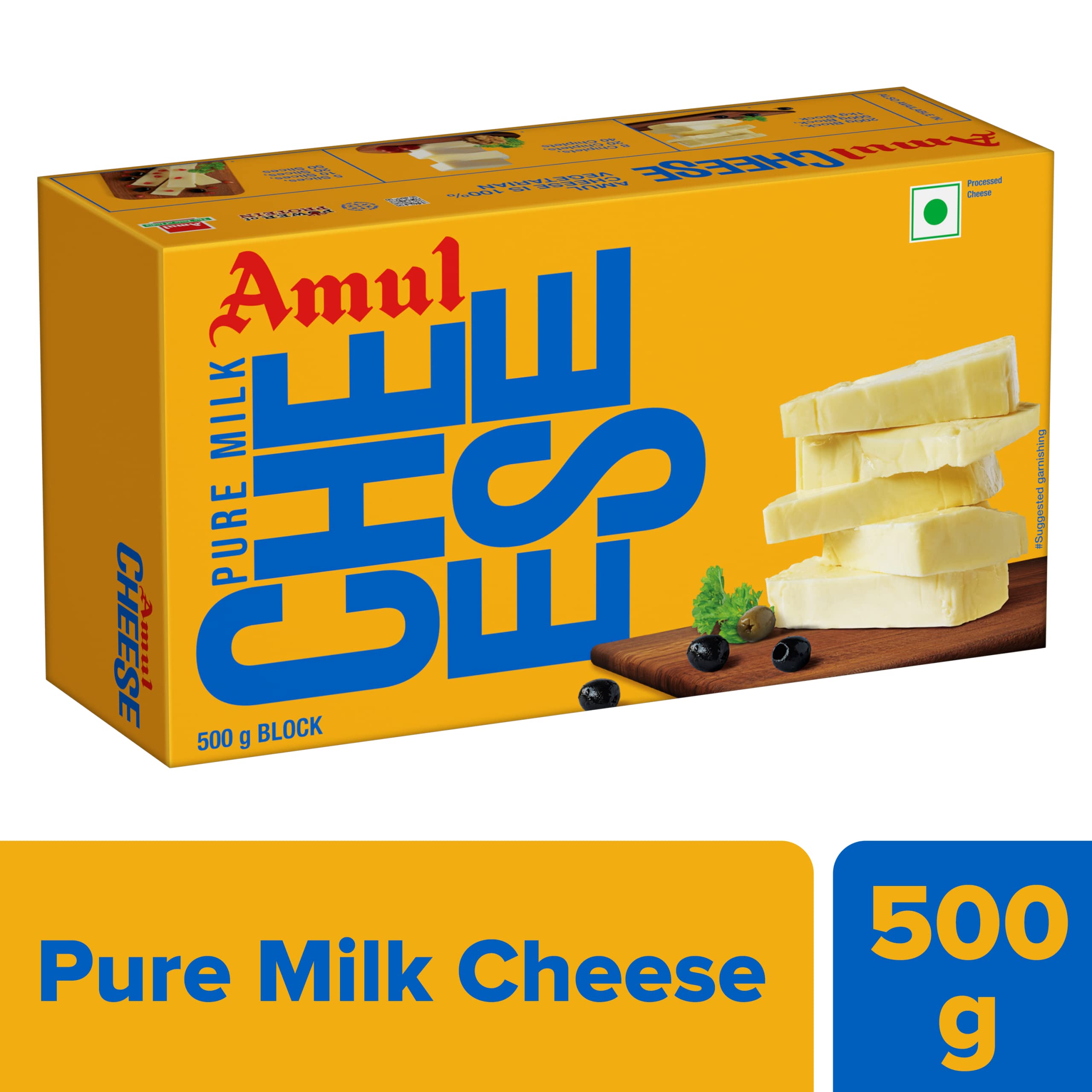 AMUL CHEESE BLOCK 500G