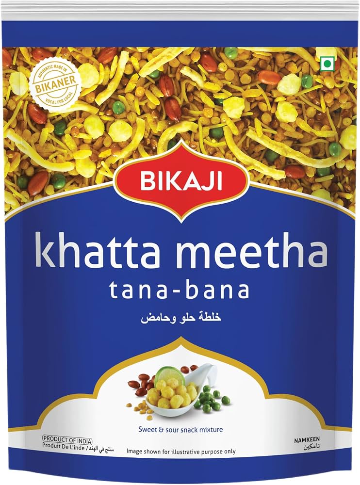 BIKAJI KHATTA MEETHA 1KG