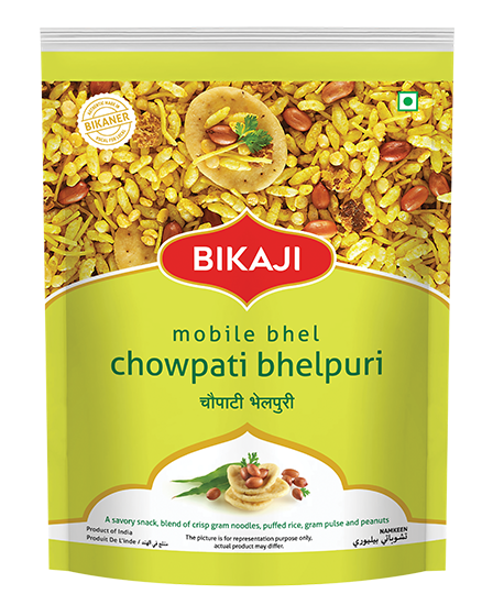 BIKAJI CHOWPATI BHELPURI 110G.