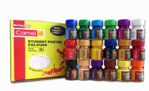 CAMLIN POSTER COLOURS 1SET