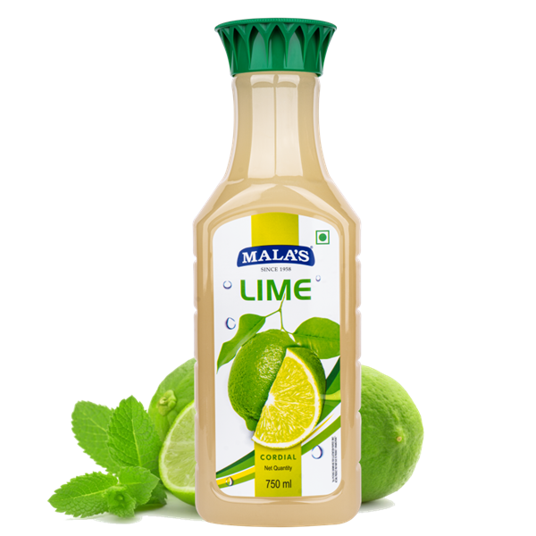 MALA`S CORDIAL LIME 750ML.