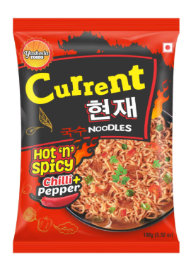 CURRENT NOODLES CHILLI PEPPER 50/