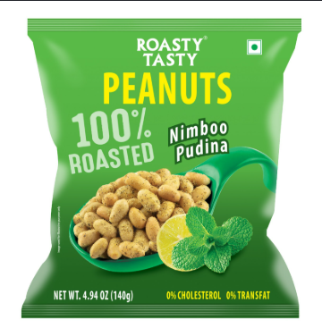 HAPPILO NIMBOO PUDINA PEANUTS 140G*25S