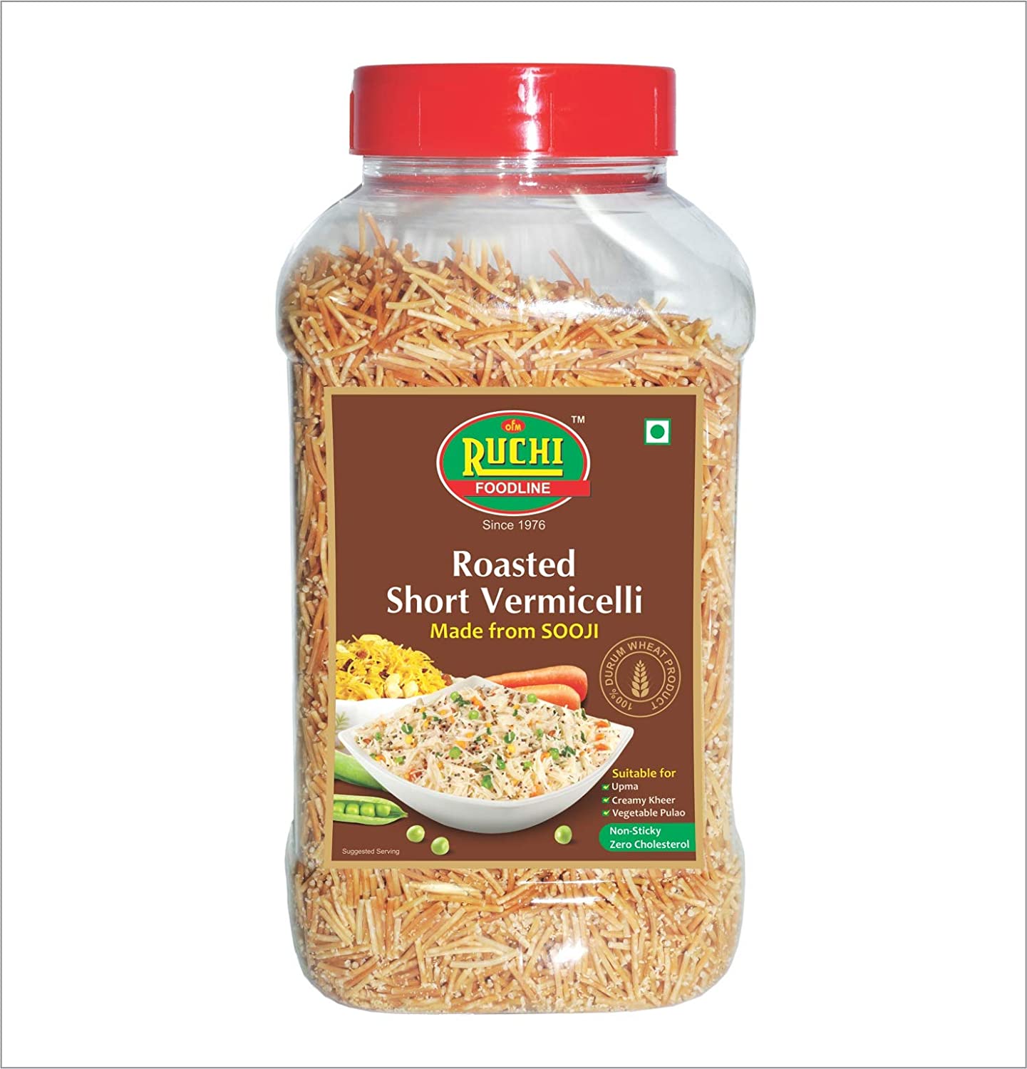 RUCHI ROASTED VERMI 400G JAR