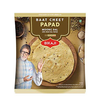 BIKAJI MOONG PAPAD 400G*50S
