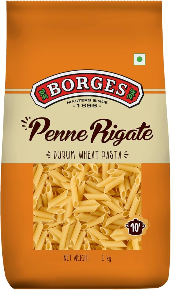 BORGES PENNE RIGATE 1KG*12S
