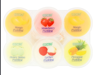 COCON FRUIT PUDDING 80G*6S