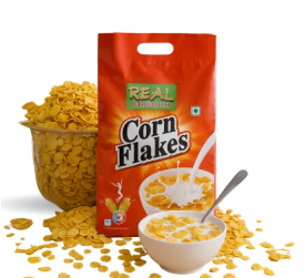 REAL CORNFLAKES PKT  500G *24