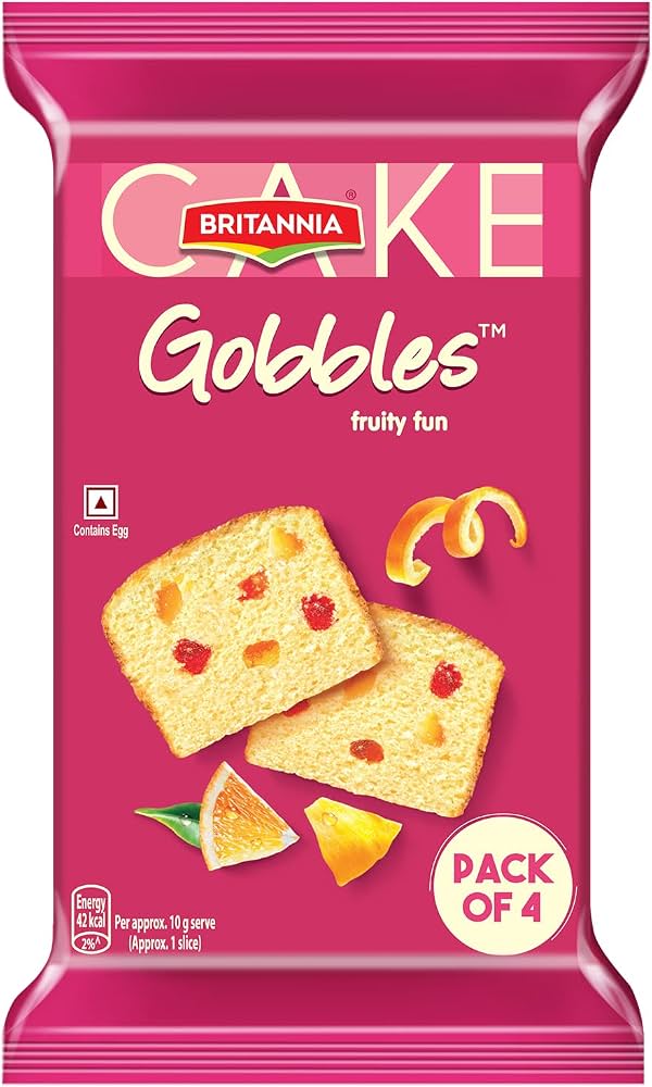 BRITANNIA CAKE FRUITY FUN 40/