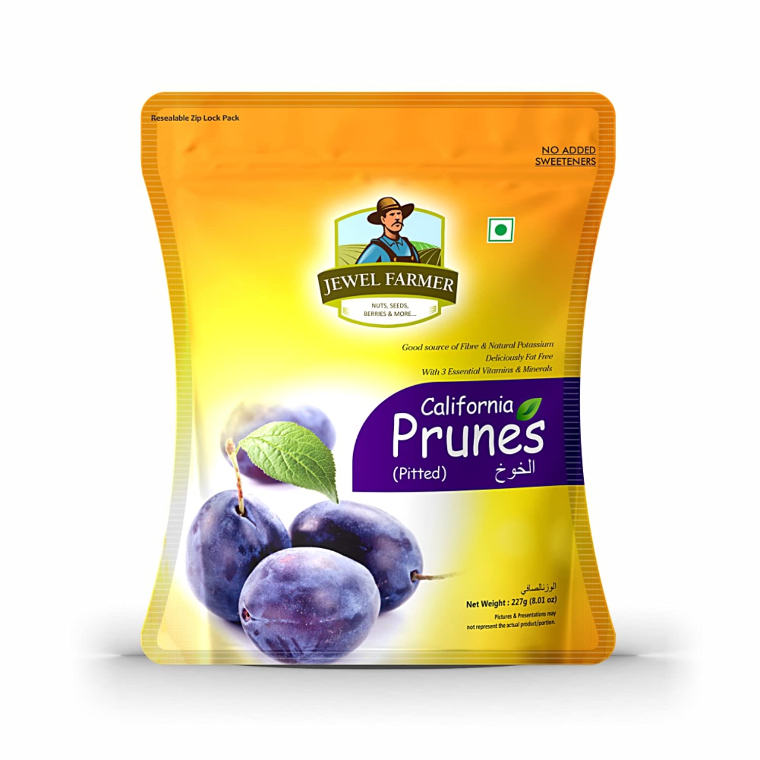 JEWEL PRUNES 227G
