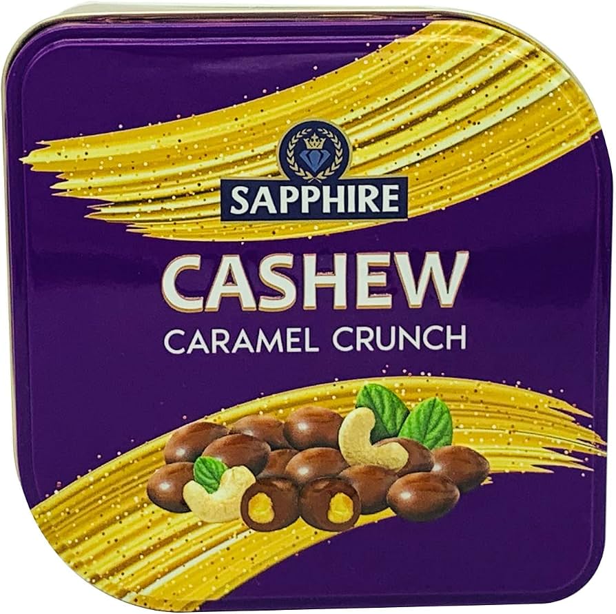 SAPPHIRE CASHEW CARAMEL 90G*24S