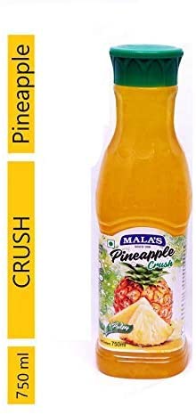 MALA`S CRUSH PINEAPPLE 750ML.