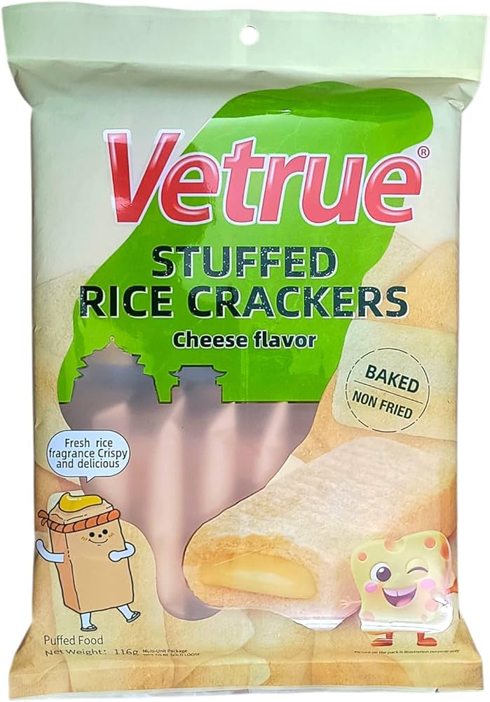 VEBTRUE RICE CRACER CHEESE FLAVOUR 200*18S