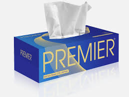 PREMIER FACE TISSUES 2PLY 100P
