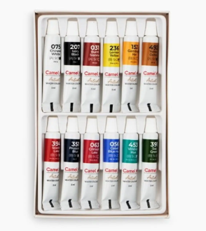 CAMLIN WATER COLOR TUBES 12N
