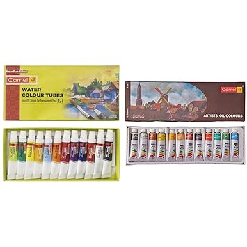 CAMLIN WATER COLOR TUBES 12N