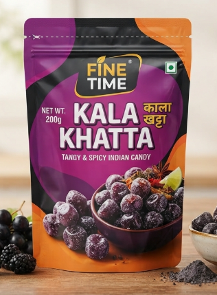 FINE TIME KALA KHATTA 200G
