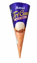 AMUL IC TRICONE KULFI MALAI 70ML*20S