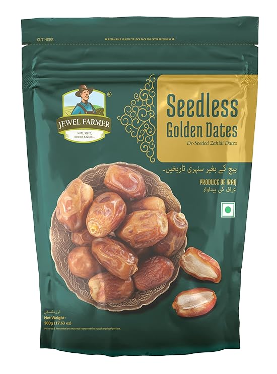 JEWEL SEEDLESS DATES 500G