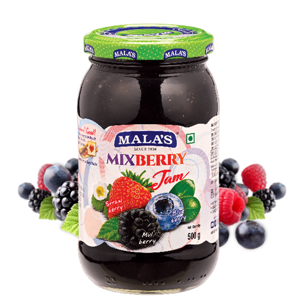 MALA`S JAM MIXED BERRY 500G