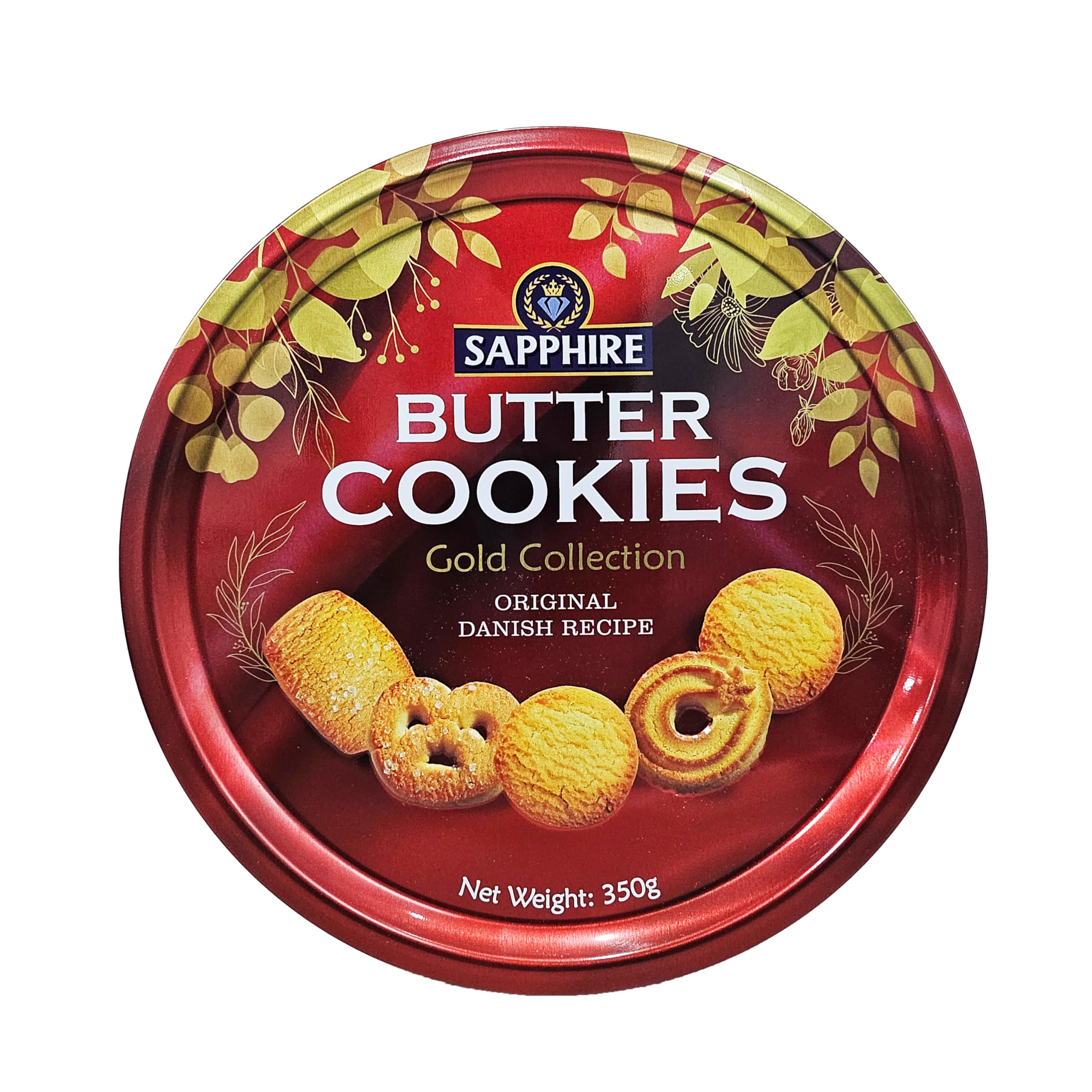 SAPPHIRE BUTTER COOKIES 125G*24S