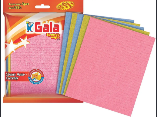 GALA SPONGE WIPE 5PCS
