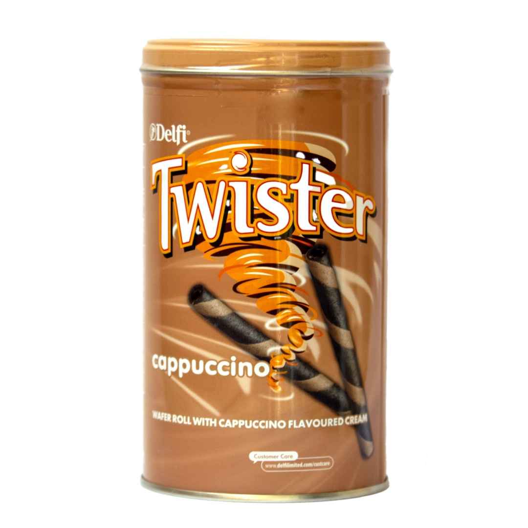 TWISTER WAFER ROLL CAPPUCCINO 300G*4S