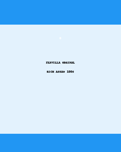 TEAVILLA ORGINAL RICH ASSAM 100S